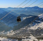 Swiss village of Verbier