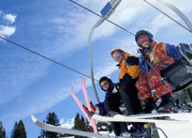 Family Skiing