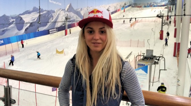 Aimee Fuller at The Snow Centre