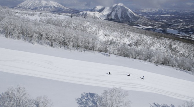 Rusutsu ski resort Japan