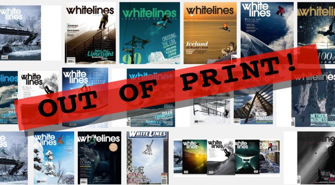 Whitelines magazine covers