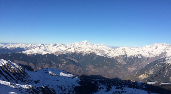 View from top of Courchevel