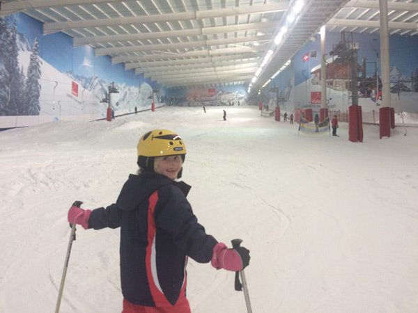 Skiing at the snowcentre
