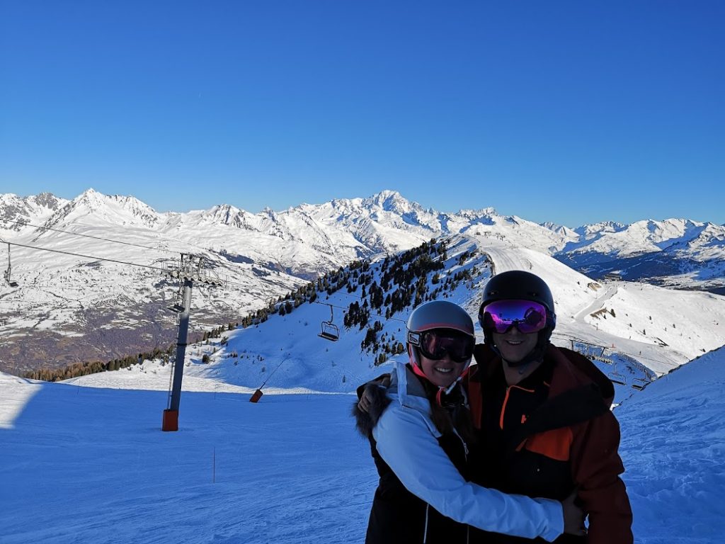 ski beat vegan week - La Plagne