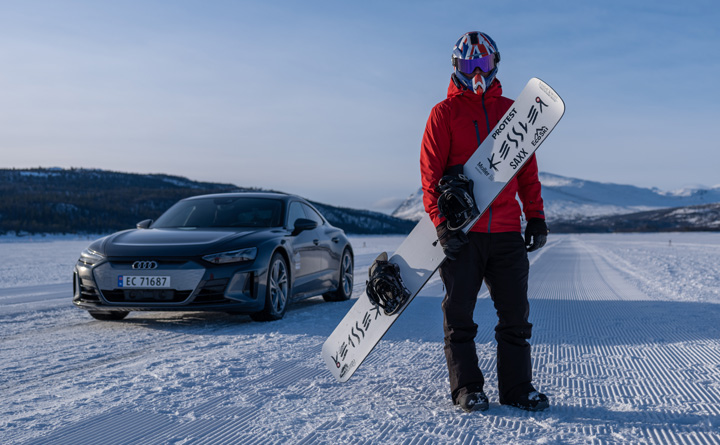 Jamie Barrow Memecahkan Rekor Dunia Untuk Kecepatan Tercepat Di Snowboard Pada 211kph (131.11mph)