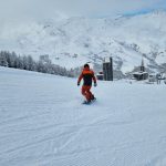 Early December Les Menuires Snowboarding Review