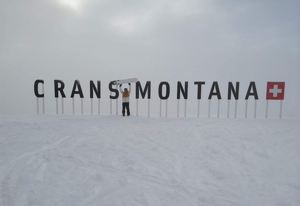 December Snowboarding in Crans Montana Review