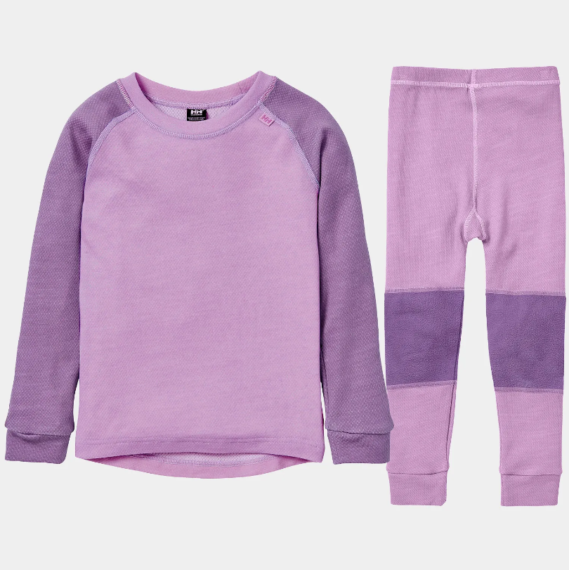 Helly Hansen Kids' HH LIFA® Merino Base Layer Set reviewed by Snow Guide