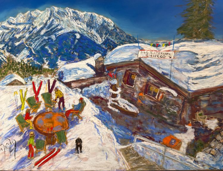 Martina Diez-Routh Alpine Artwork