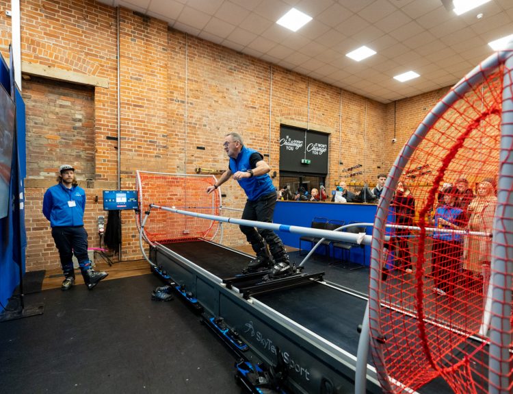 On the slopes at the InPiste lauch event