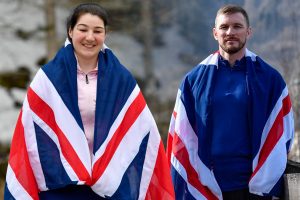 GB flagbearers for the 2026 Paralympic Winter Games