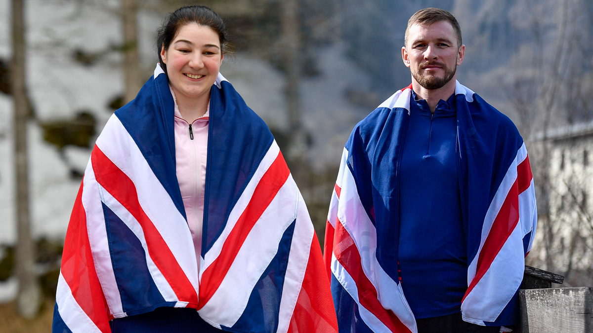 GB flagbearers for the 2026 Paralympic Winter Games