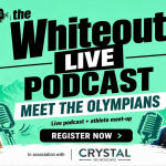 The Whiteout Ski Podcast LIVE Event banner