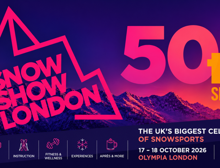 London Snow show 2026 banner